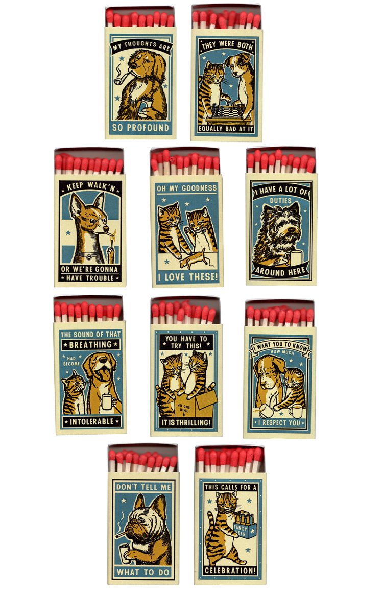 Complicated Friendship Matchboxes